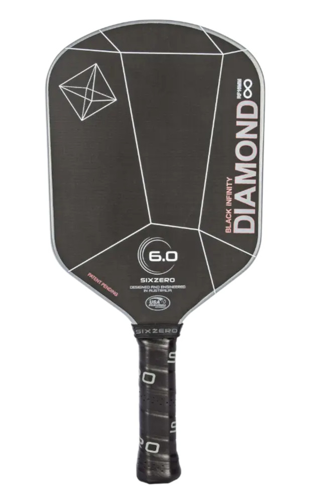 Six Zero Infinity Black Diamond Pickleball Paddle