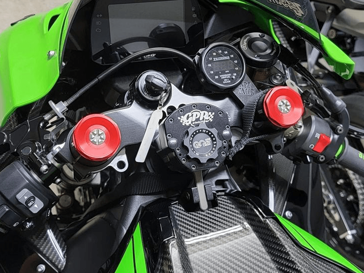 Bonamici Top Triple Clamp Kawasaki ZX-10R (Black) (Street) (16-20