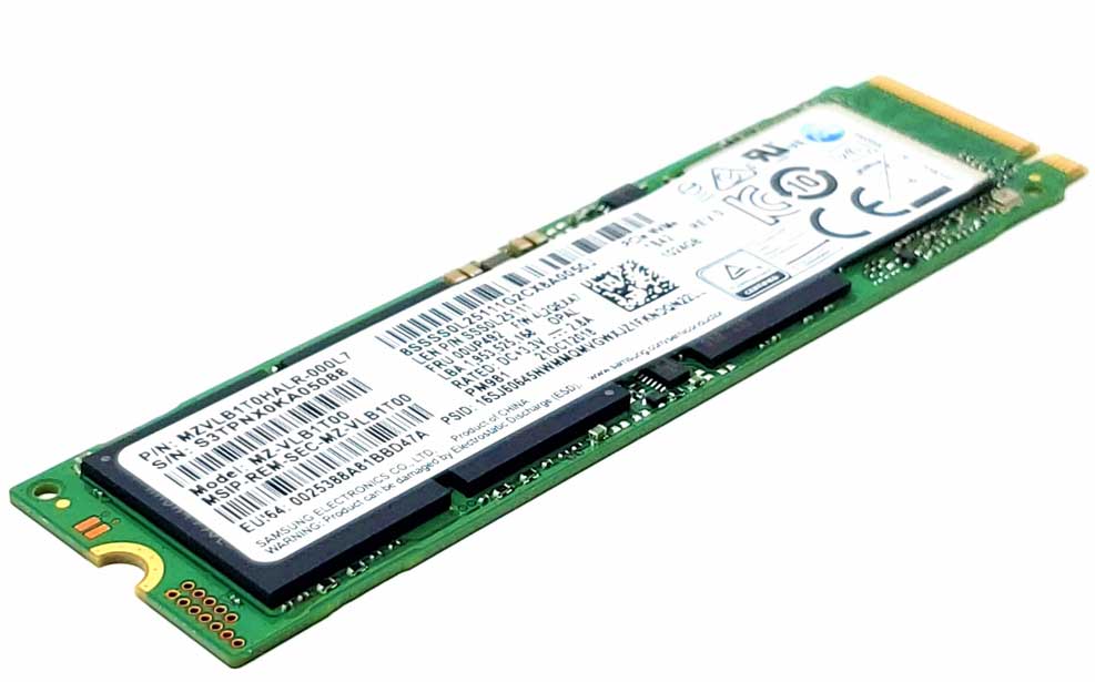 Samsung MZVLB1T0HALR - 1TB M.2 2280 NGFF PCIe NVMe Gen3x4 Solid