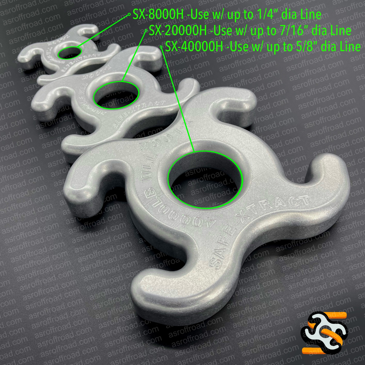 Safe-Xtract X-Locks© - ASR Offroad