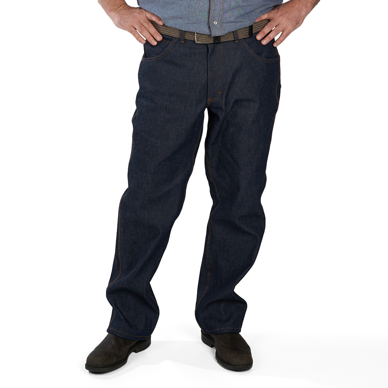 Men's Denim Logger Dungarees - KEY Apparel