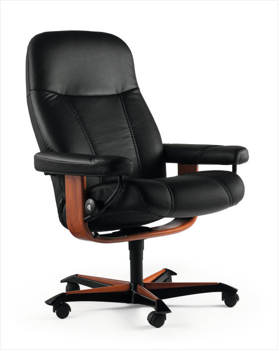 Ekornes Stressless Consul Office Chair- Authorized Discount Model