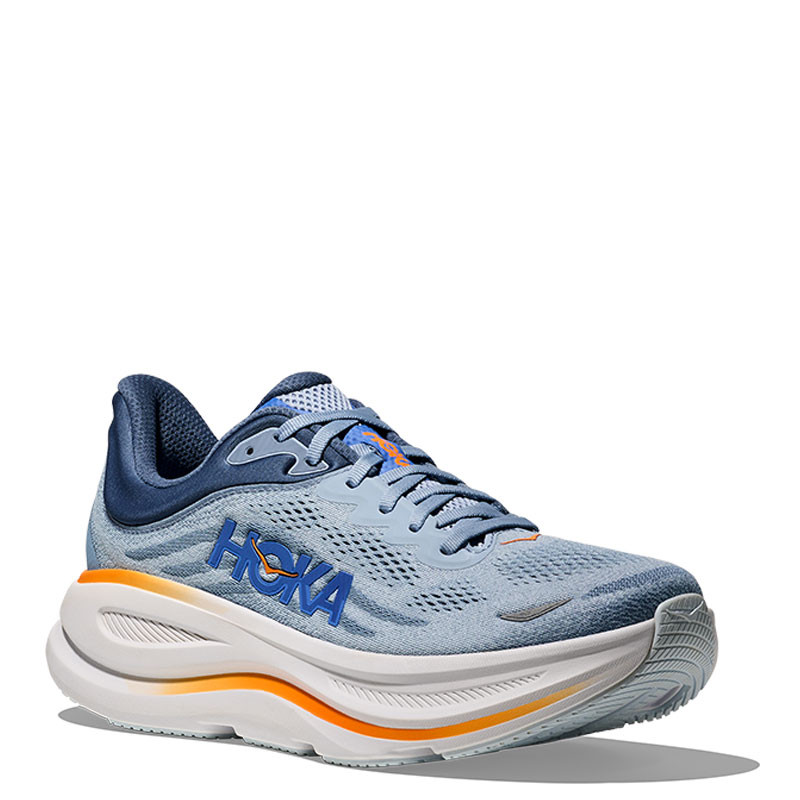 Hoka 1162011 Men's BONDI 9 Road Running Shoes Drizzle Downpour
