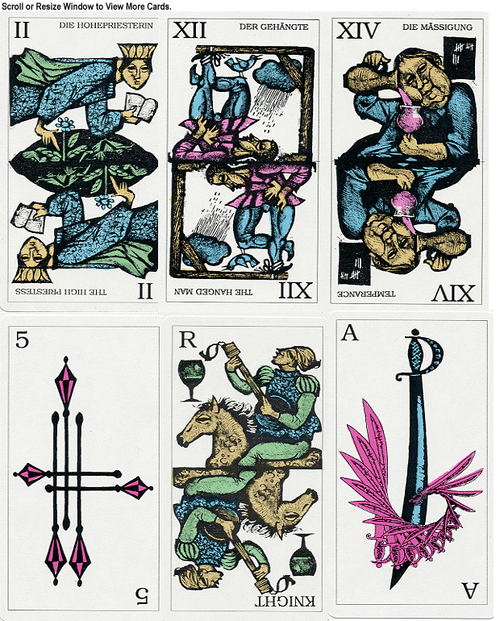 Das La Fontaine-Tarock - The Tarot Garden