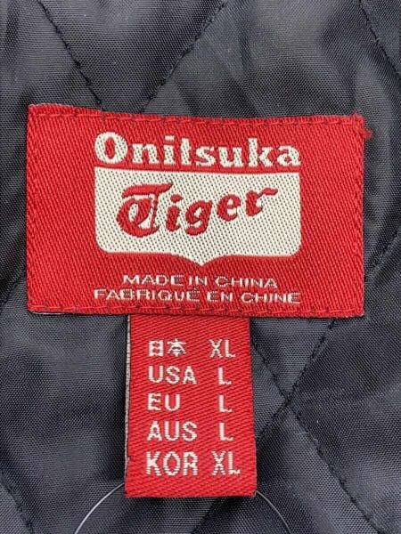 Onitsuka Tiger(オニツカタイガー) / スカジャン/XL/ポリエステル/BLK