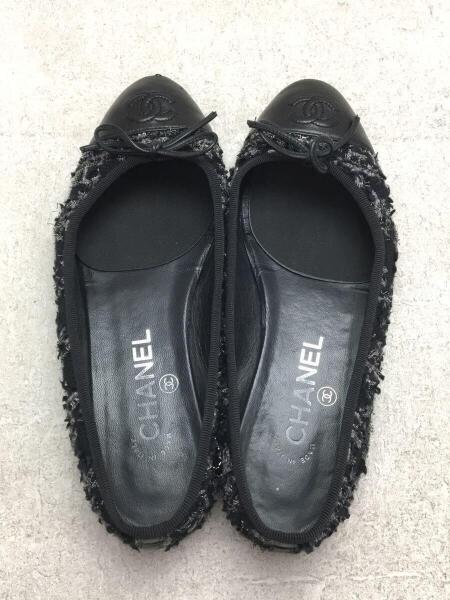 CHANEL(シャネル) / ツイードパンプス/ココマーク/シャネルツイード/37