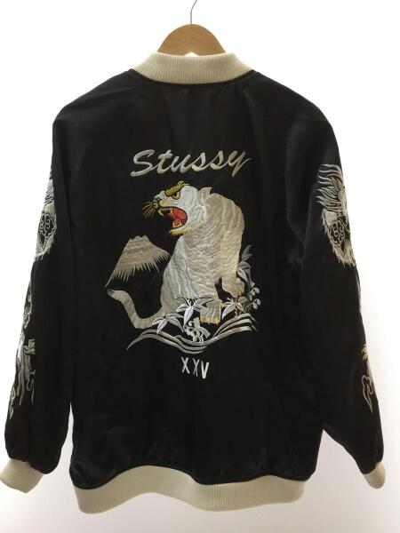 STUSSY(ステューシー) / スカジャン/L/ナイロン/ブラック | 古着の販売