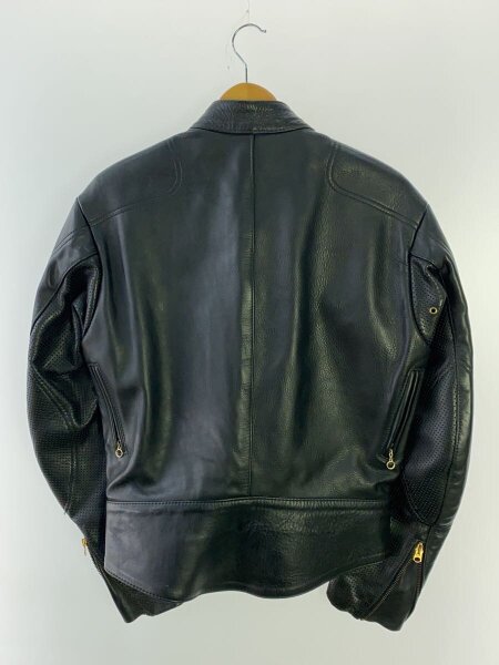 VANSON(バンソン) / シングルライダースジャケット/38/レザー/BLK