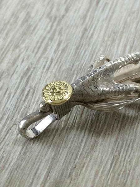 WING ROCK(ウイングロック) / クロー付フェザー/SV925/SLV/K18 | 中古