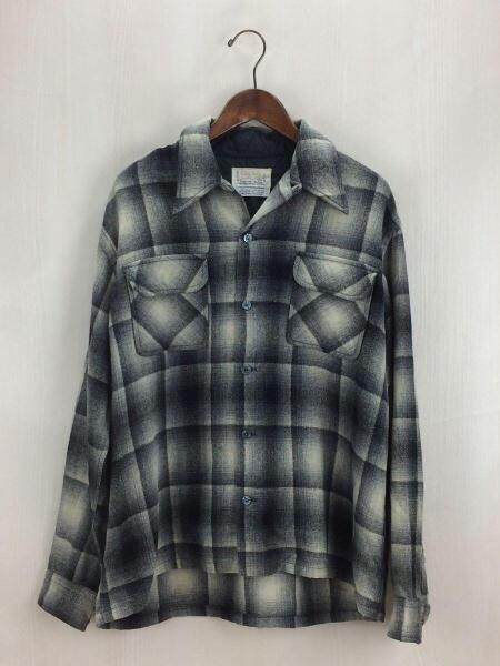 その他ブランド(ソノタブランド) / 長袖シャツ/--/ウール/BLK/オンブレ