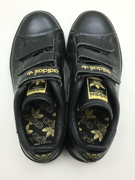 adidas(アディダス) / スタンスミス/ベルクロ/24cm/BLK/レザー/STAN