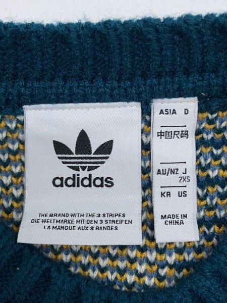 adidas(アディダス) / ニット・セーター(厚手)/--/アクリル/ブルー/総