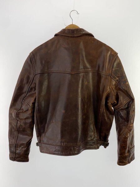 AERO LEATHER(エアロレザー) / シングルライダースジャケット/38/馬革