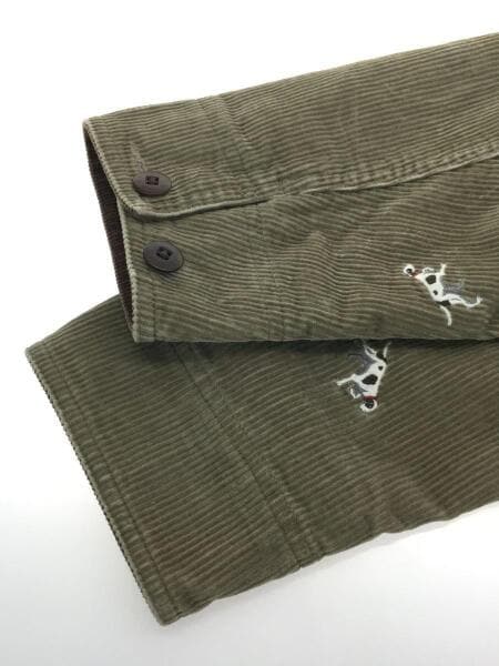 L.L.Bean(エルエルビーン) / 90s 犬刺繍 コーデュロイカバーオール/L