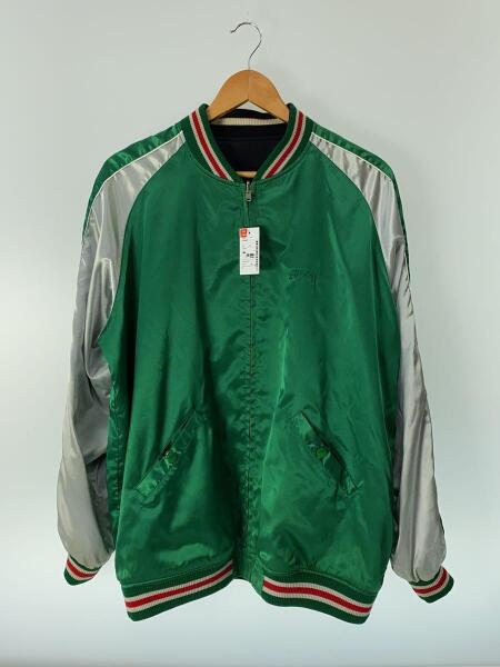 STUSSY(ステューシー) / スカジャン/XL/ナイロン/BLK/無地// | 古着の