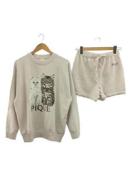 gelato pique(ジェラートピケ) / ツインキャットジャガードプル