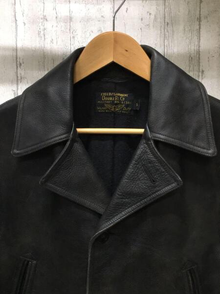 RRL(ダブルアールエル) / レザーカーコート/S/レザー/BLK | 古着の販売