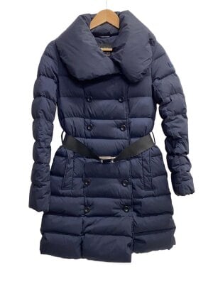 TATRAS(タトラス) / ロングダウンジャケット/2/ポリエステル/NVY/無地