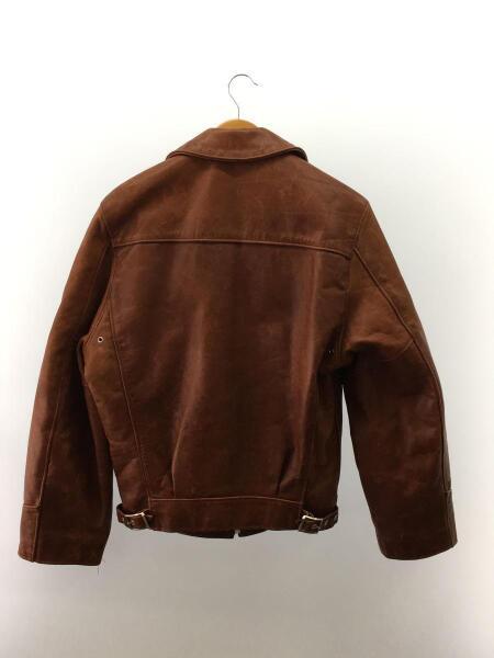Schott(ショット) / シングルライダースジャケット/34/レザー/ブラウン