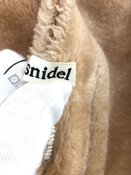 SNIDEL(スナイデル) / ダッフルコート/FREE/ポリエステル/CRM/無地