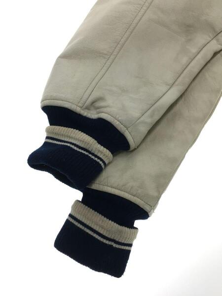 NIKE(ナイキ) / スタジャン/L/ウール/NVY/銀タグ/90s/レザー部分ヨゴレ