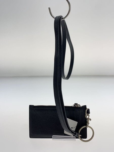 BALENCIAGA(バレンシアガ) / レザーカードケース/レザー/BLK/プリント