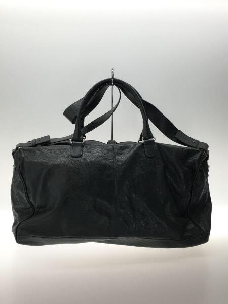 BALENCIAGA(バレンシアガ) / CLASSIC SQUASH/ボストンバッグ/羊革/BLK