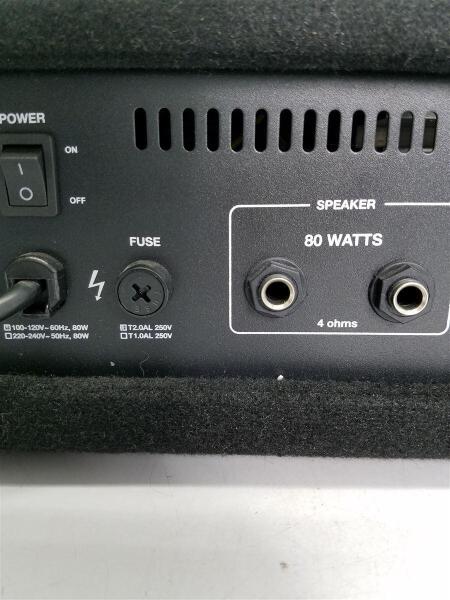 ALESIS(アレシス) / PA80 パワードミキサー4チャンネルディレイ/PA80