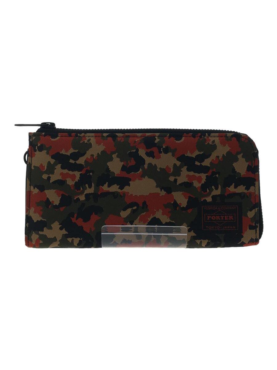ポーター PORTER◇長財布/-/マルチカラー/カモフラ/メンズ 長財布（柄