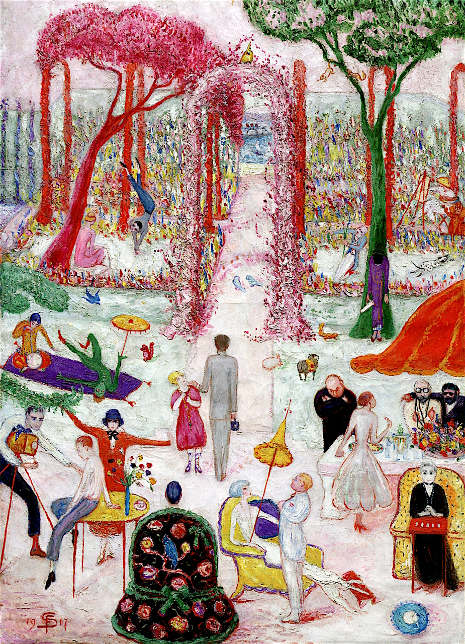 Sunday Afternoon in the Country | Oil Painting Reproduction