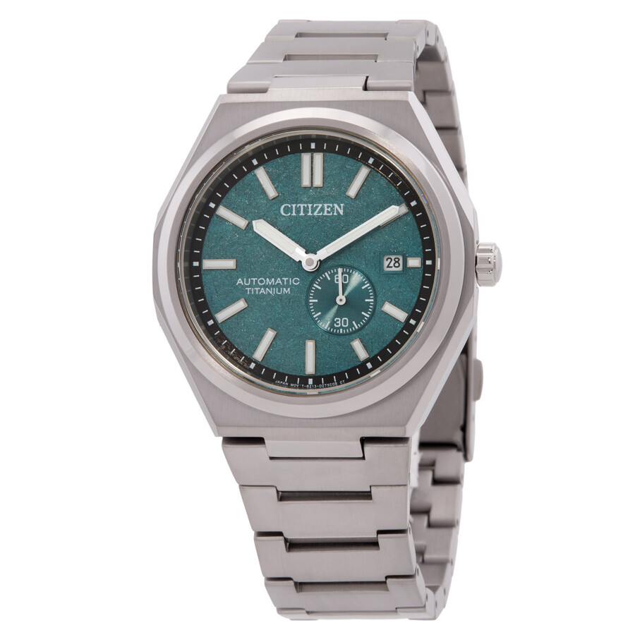 Citizen Zenshin Automatic Green Dial Men's Watch NJ0180-80X