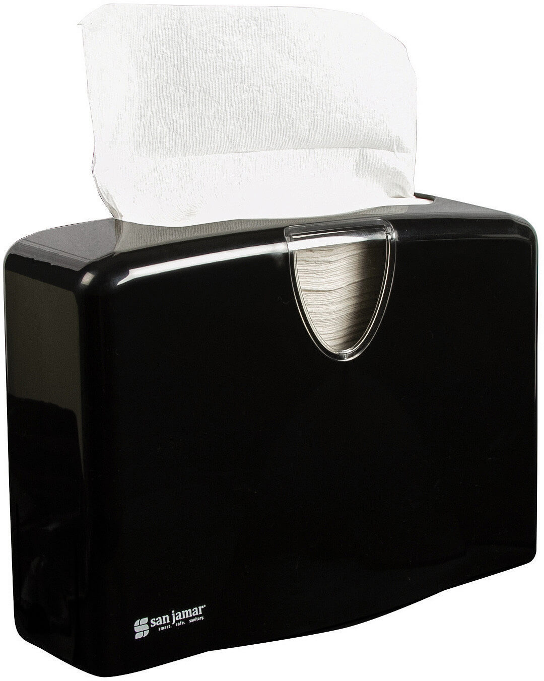San Jamar T1740BK, Countertop C-Fold / Multi-fold Paper Towel
