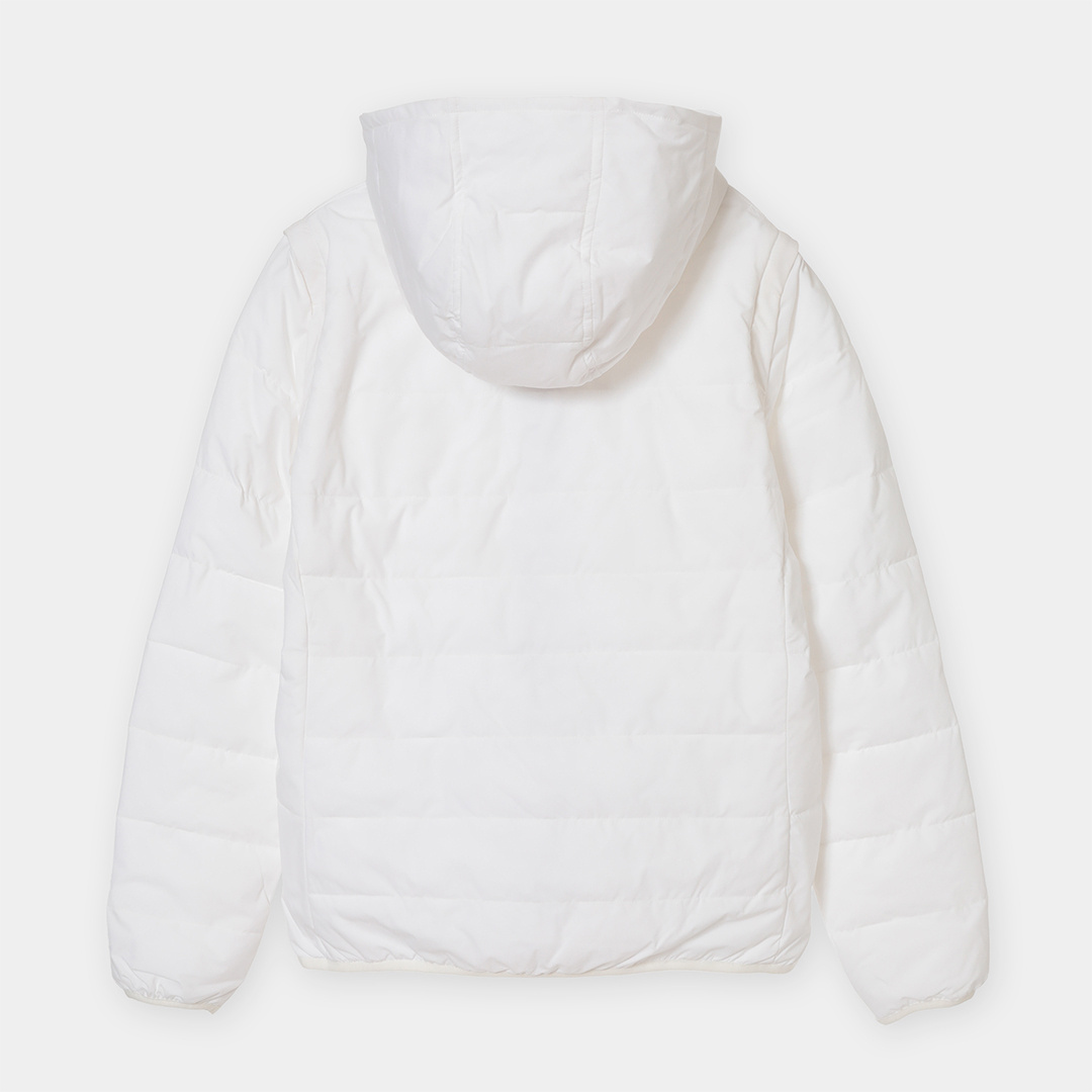 ポリエステルリップ2WAY撥水中綿ブルゾン (WOMENS)