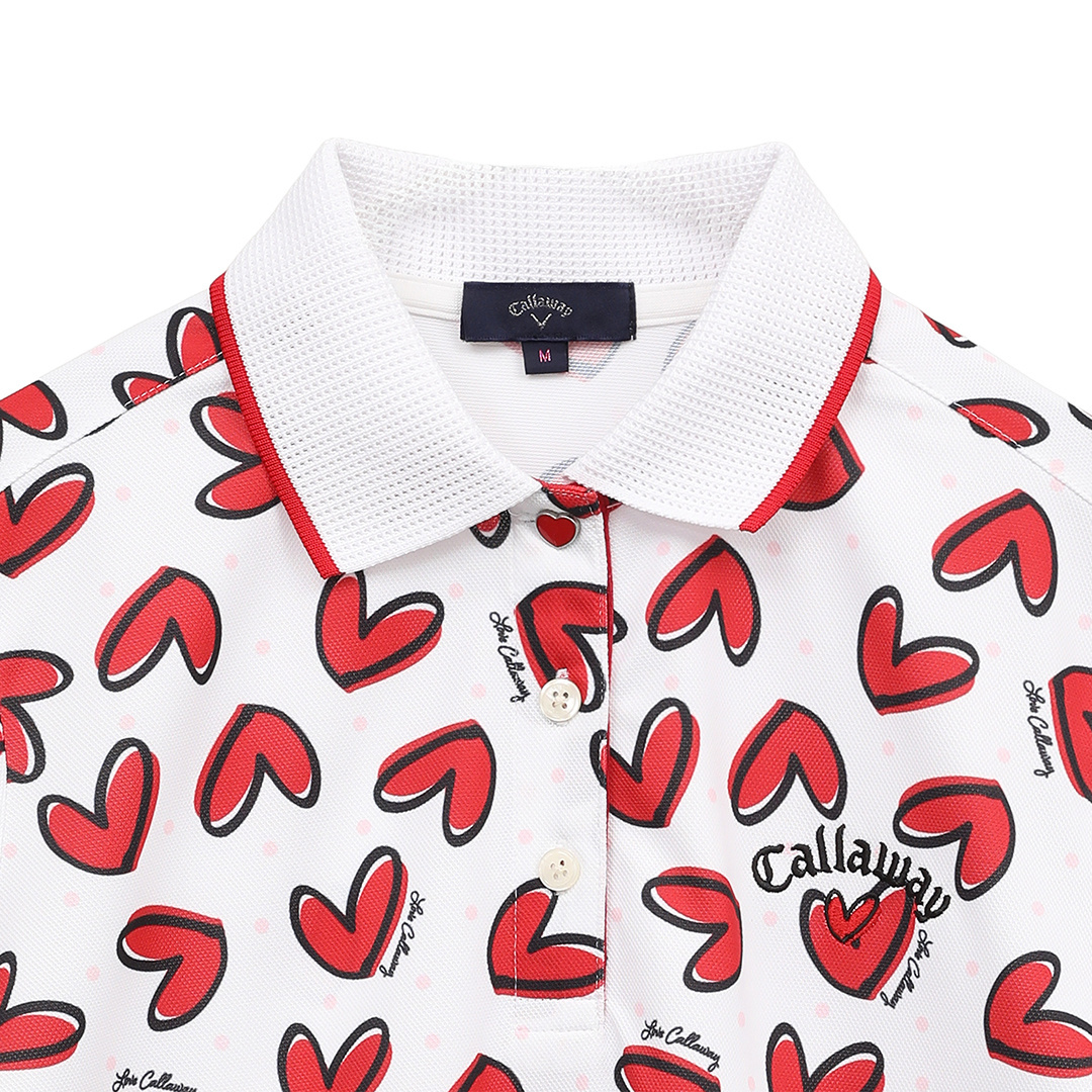 ラブキャロウェイ半袖ポロシャツ (WOMENS)