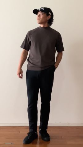 MEN'S MINI 3D LOGO HIGHNECK RF（メンズ ミニ 3D ロゴ ハイネック