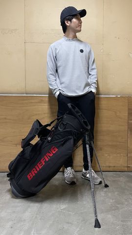 CE MEN'S THERMAL NECK LOGO LS HIGHNECK （リラックスフィット）（CE