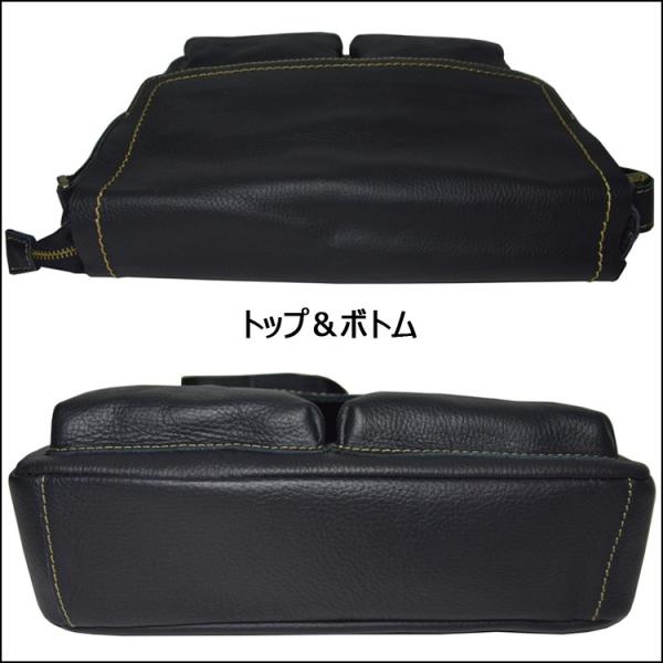 本革 ショルダーバッグ メンズ 通勤鞄 A4 レザー メッセンジャーバッグ