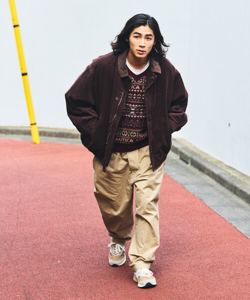 NAUTICA | NAUTICA/ノーティカ 中綿 ストーンバイオ加工 コーデュロイ