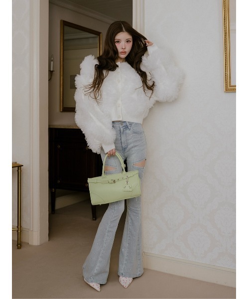 DARICH | ドロップビジューフレアデニムパンツ - Buyee, an Online