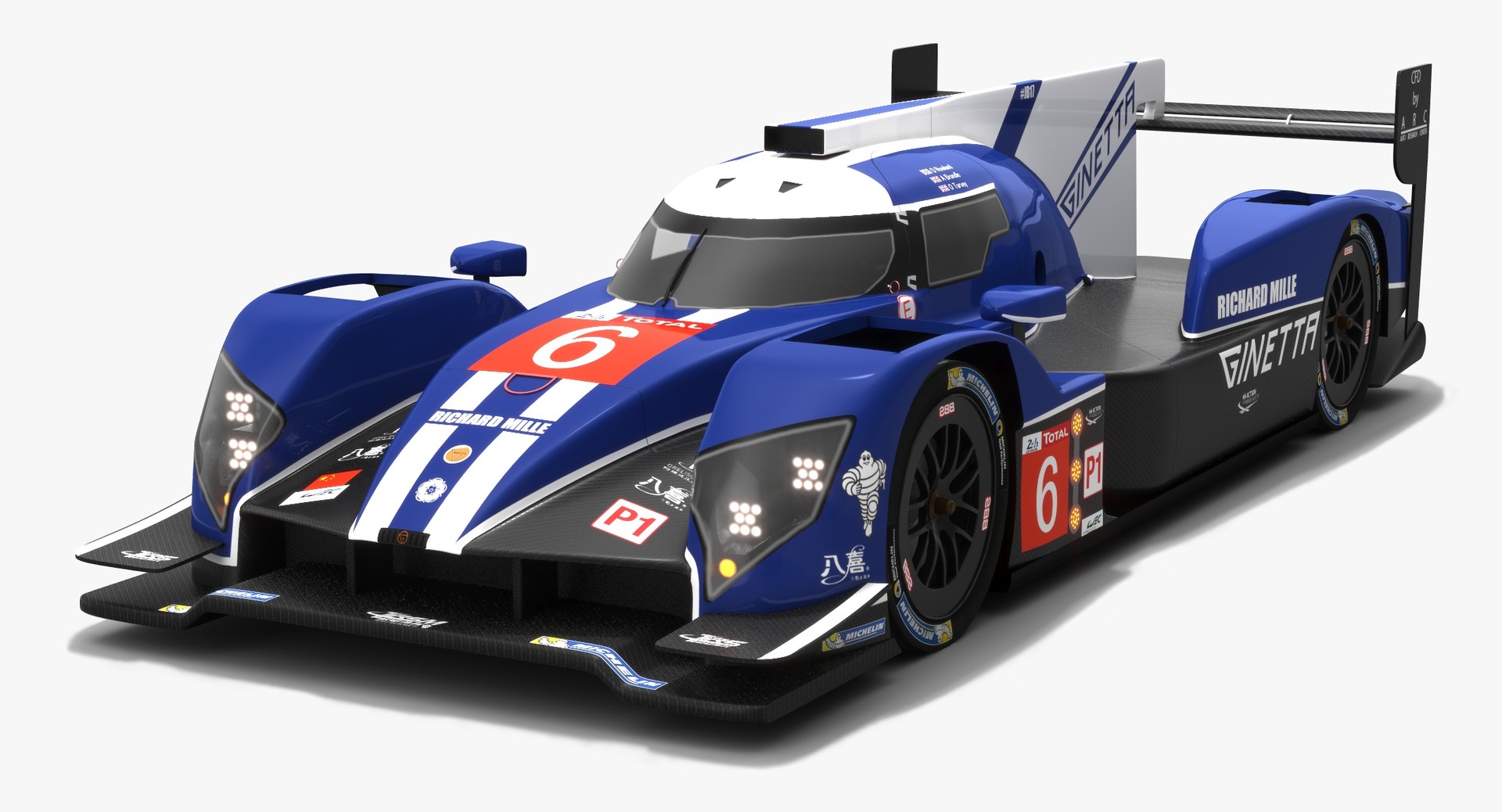 OpticalDreamSoft - CEFC TRSM Racing Ginetta G60-LT-P1 LMP1 WEC