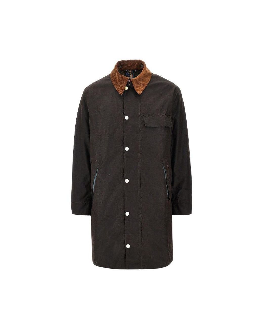 Barbour Paul Smith Loves Barbour 'Beeston' Parka Coat in Black for