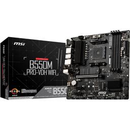 MSI B550M PRO-VDH WIFI Micro ATX AM4 Motherboard (B550M PRO-VDH