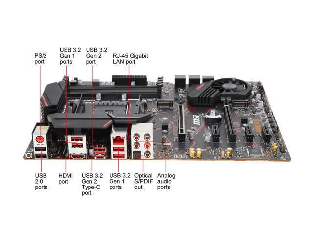 MSI MPG X570 GAMING PLUS ATX AM4 Motherboard (MPG X570 GAMING PLUS