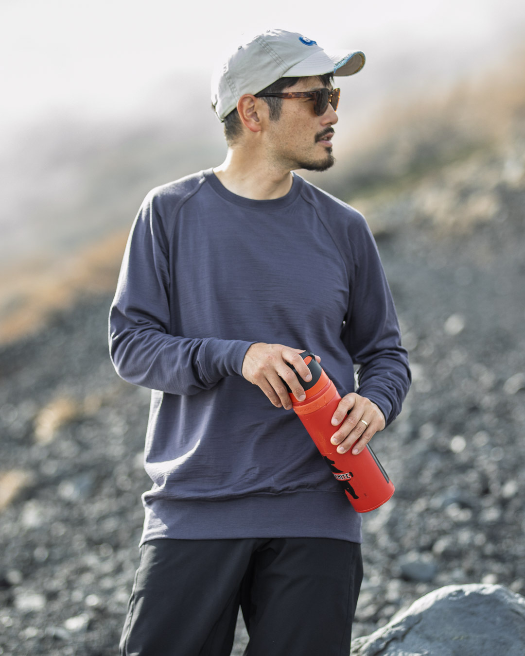 100% Merino Pullover | 山と道 U.L. HIKE & BACKPACKING
