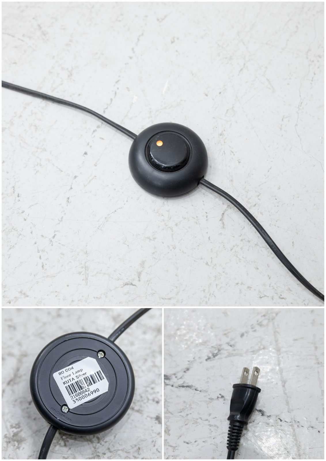 BoConcept ボーコンセプト｜ KUTA クタ フロアランプ シルバー （美品