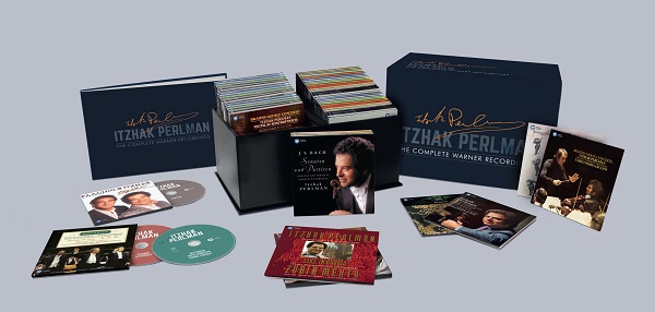 ヴァイオリン界の巨匠パールマン70歳記念！ワーナー録音全集（77枚組