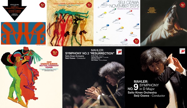 小澤征爾 RCA＆Sony Classical音源SACDハイブリッド化(7タイトル) 2025