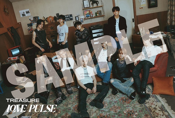 TREASURE 韓国サードミニアルバム『LOVE PULSE』限定特典付きで発売