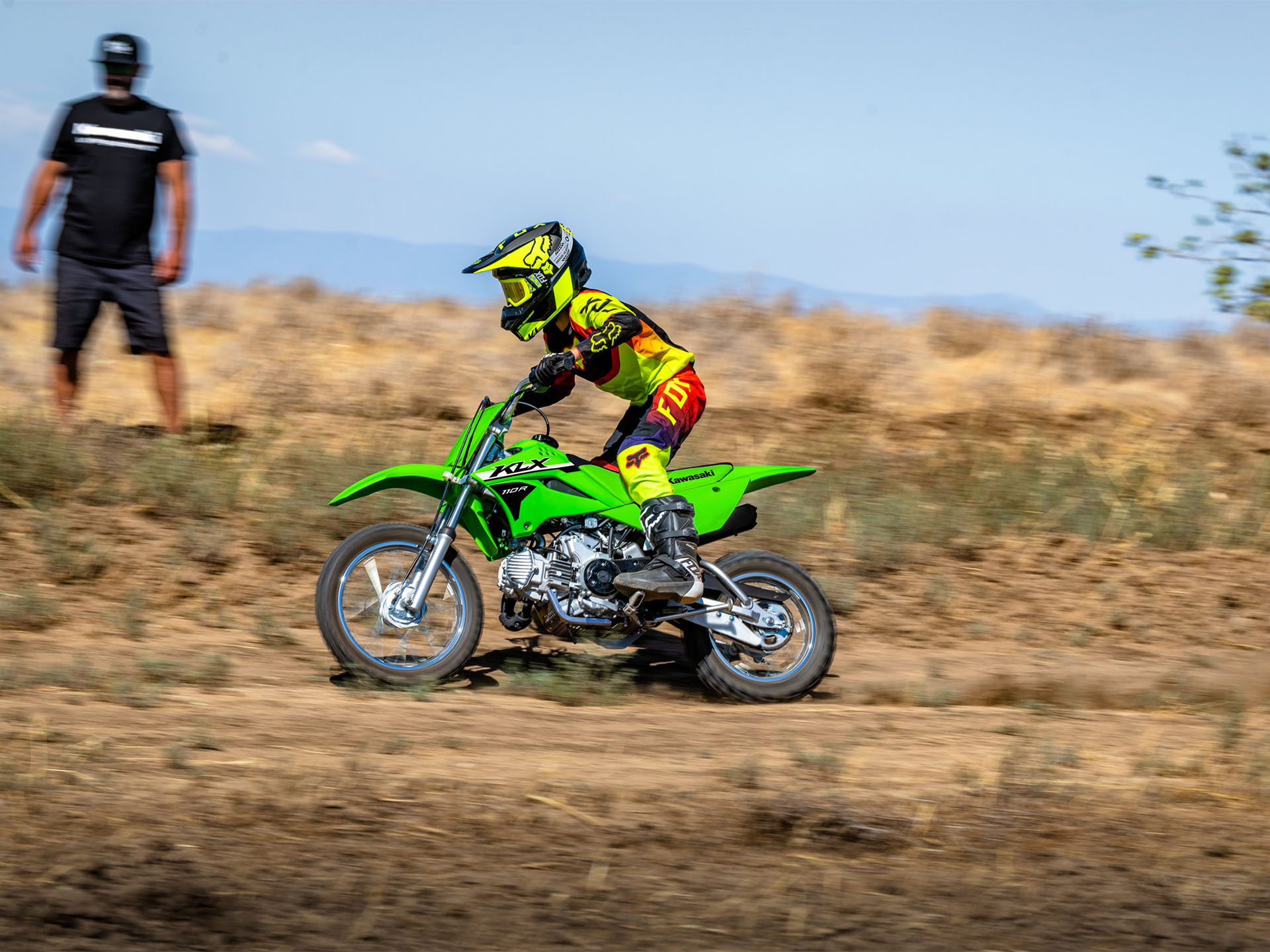 New 2024 Kawasaki KLX 110R Battle Gray | Motorcycles in La Marque