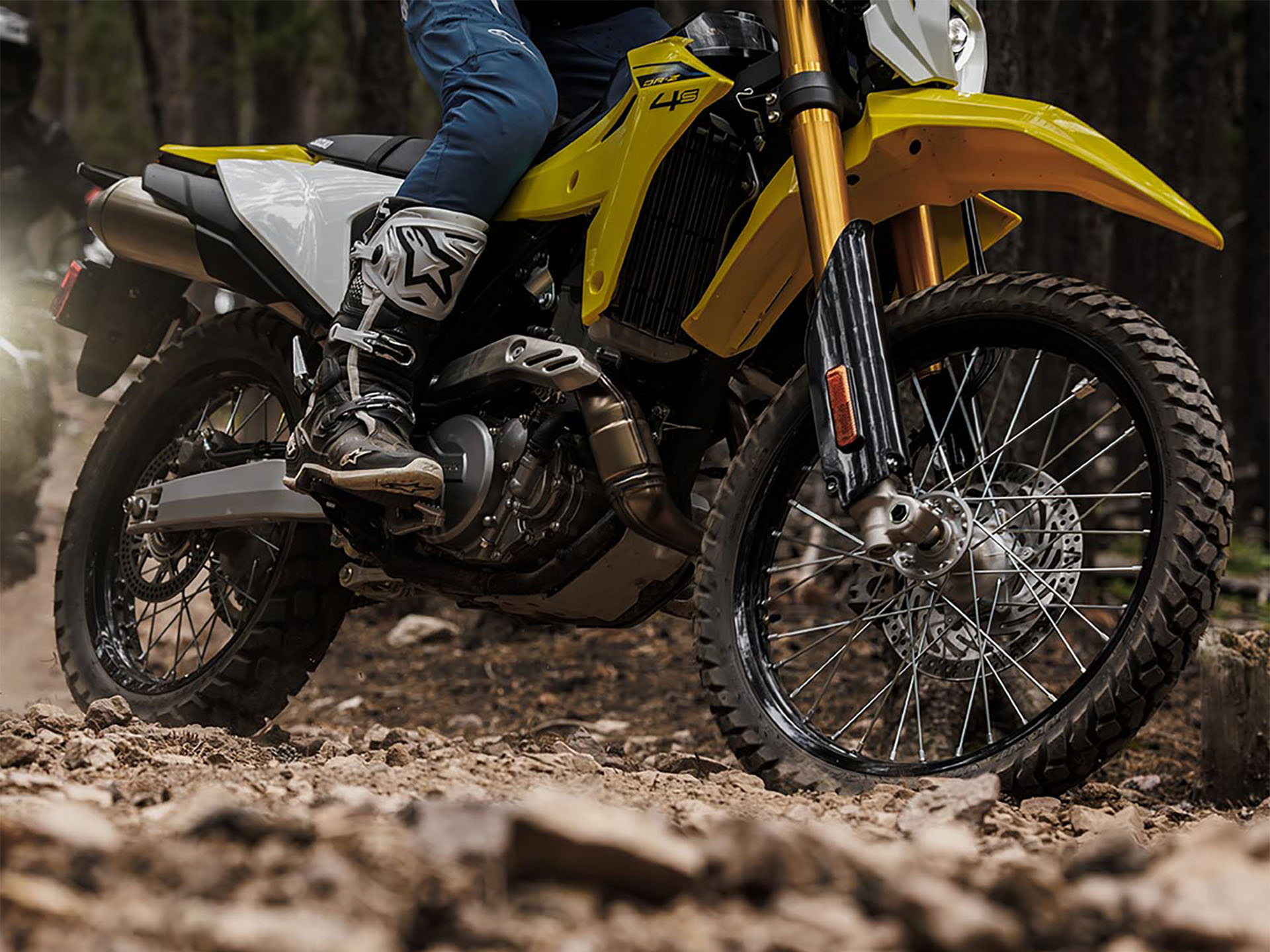 New 2025 Suzuki DR-Z4S Solid Iron Gray | Motorcycles in Unionville